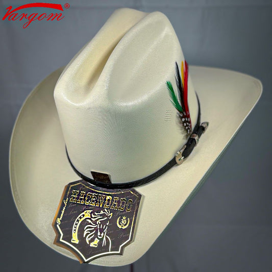 Sombrero Hacendado Copa Alta Light 10,000x Estilo El Jefe